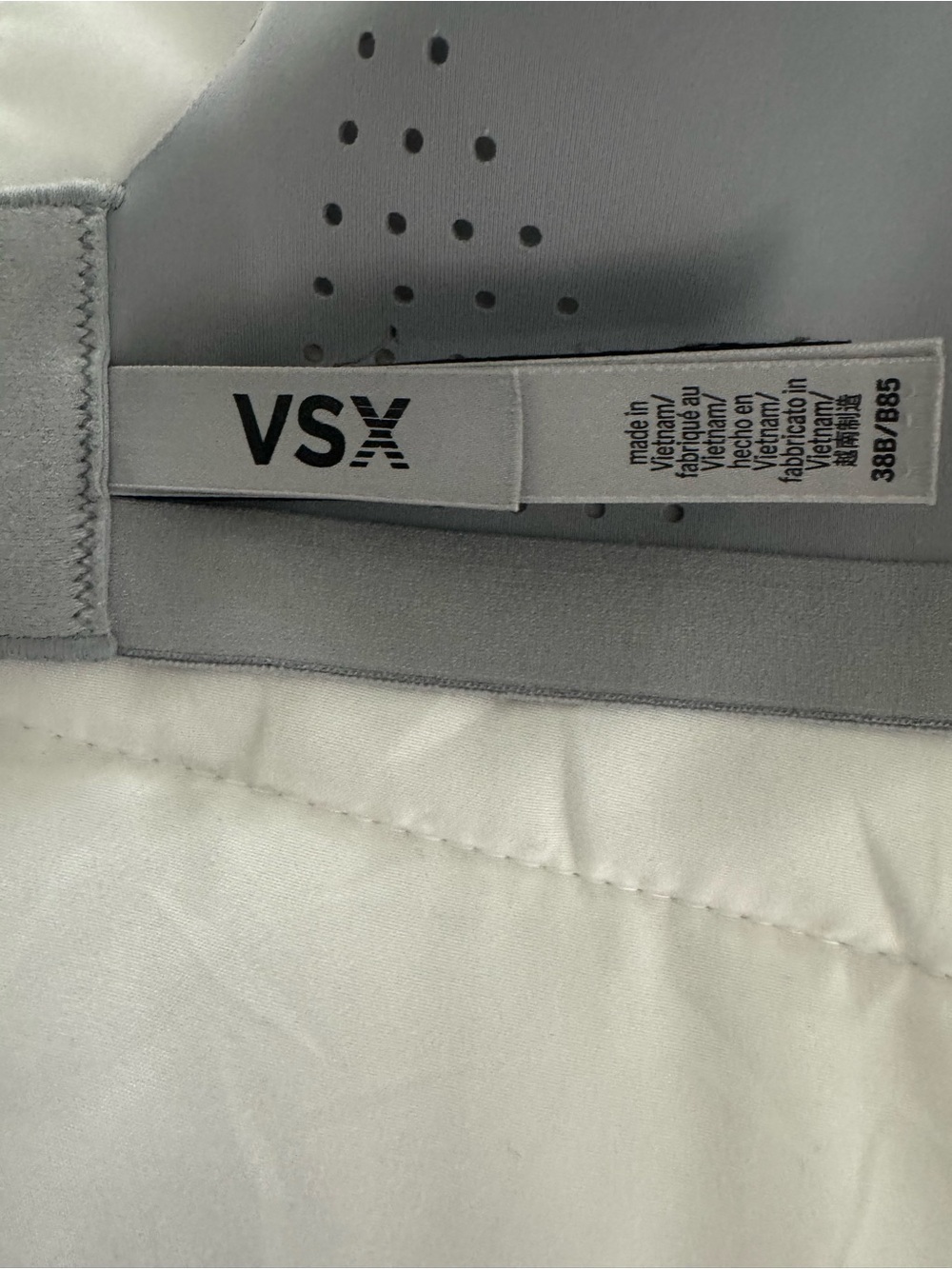 VSX Gray Activewear Sports Bra
Size 38B - Picture 7 of 9